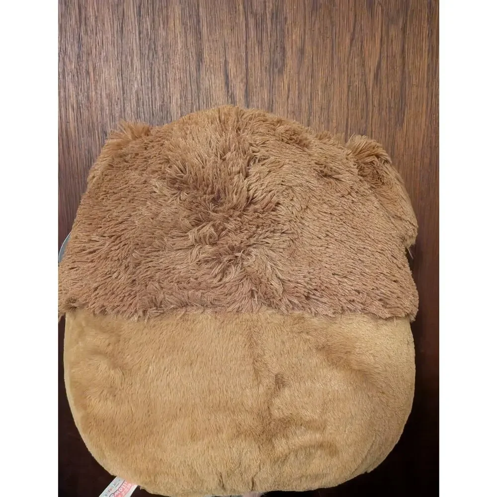 Squishmallows FuzzAMallow 16 inch Benny the Brown Bigfoot